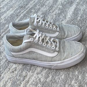 vans grey speckle